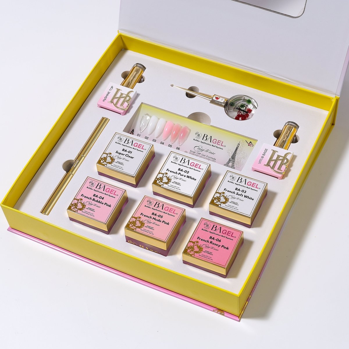 BA.GEL® Builder Gel System - PARIS FRENCH Starter Kit