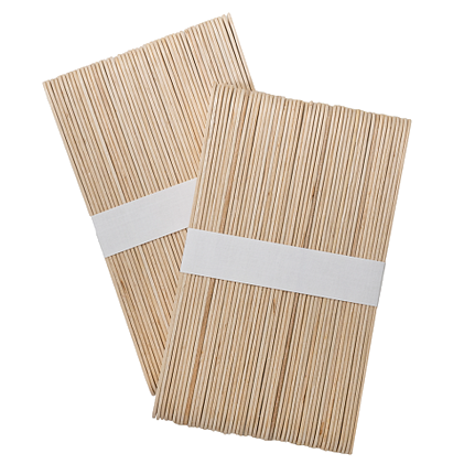 ESPÁTULA DE MADERA PARA CERA STALEKS PRO EXPERT 10 N.º 1, 100 UDS. DSW-10 - STALEKS™