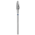 FRESA DE CARBURO PARA TORNO, "CORN", AZUL, DIÁMETRO DE CABEZA 5/13MM (FT90B050/13) (N.º 64) - STALEKS™