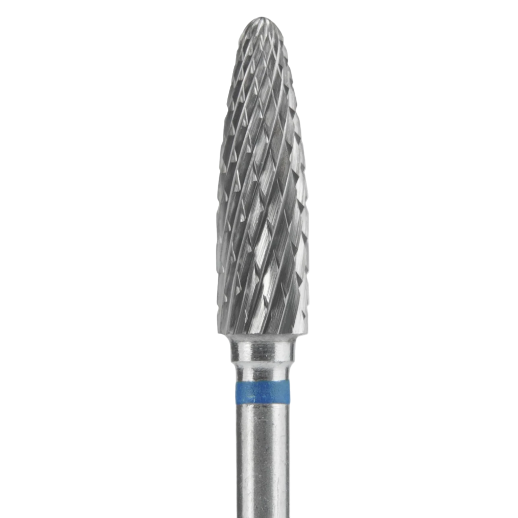 CARBIDE NAIL DRILL BIT, "CORN", BLUE, HEAD DIAMETER 4/14MM (FT90B040/14) (#209) -STALEKS™