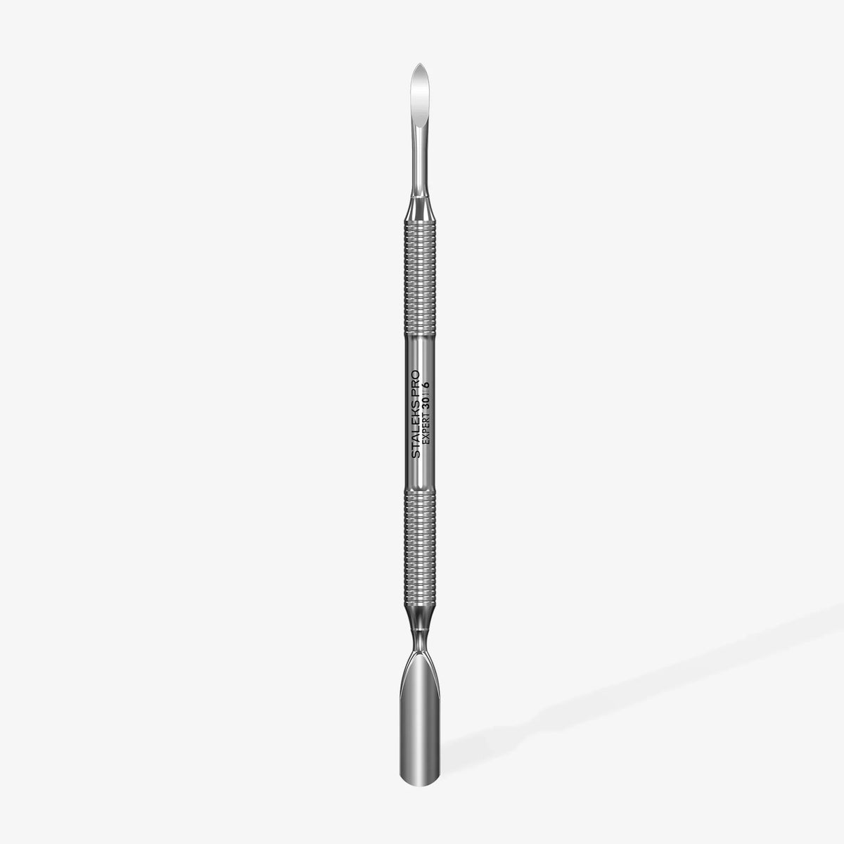 Manicure pusher EXPERT 30 TYPE 6 (rounded wide pusher and nail cleaner) PE-30/6 - STALEKS