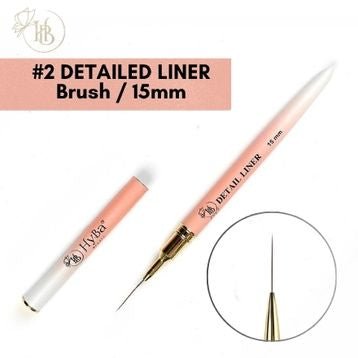 DETAILED LINER Brush / 15mm Kolinsky Hair #2