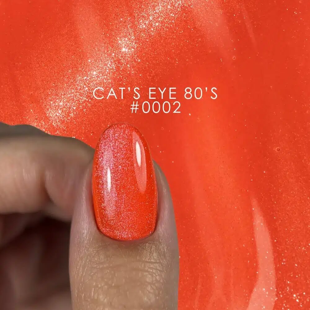 DNKa - Esmalte Semipermanente Cat's Eye #0002 (Colección 80's), 12ml