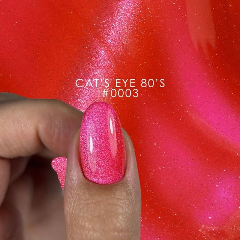 DNKa - Esmalte Semipermanente Cat's Eye #0003 (Colección 80's), 12ml