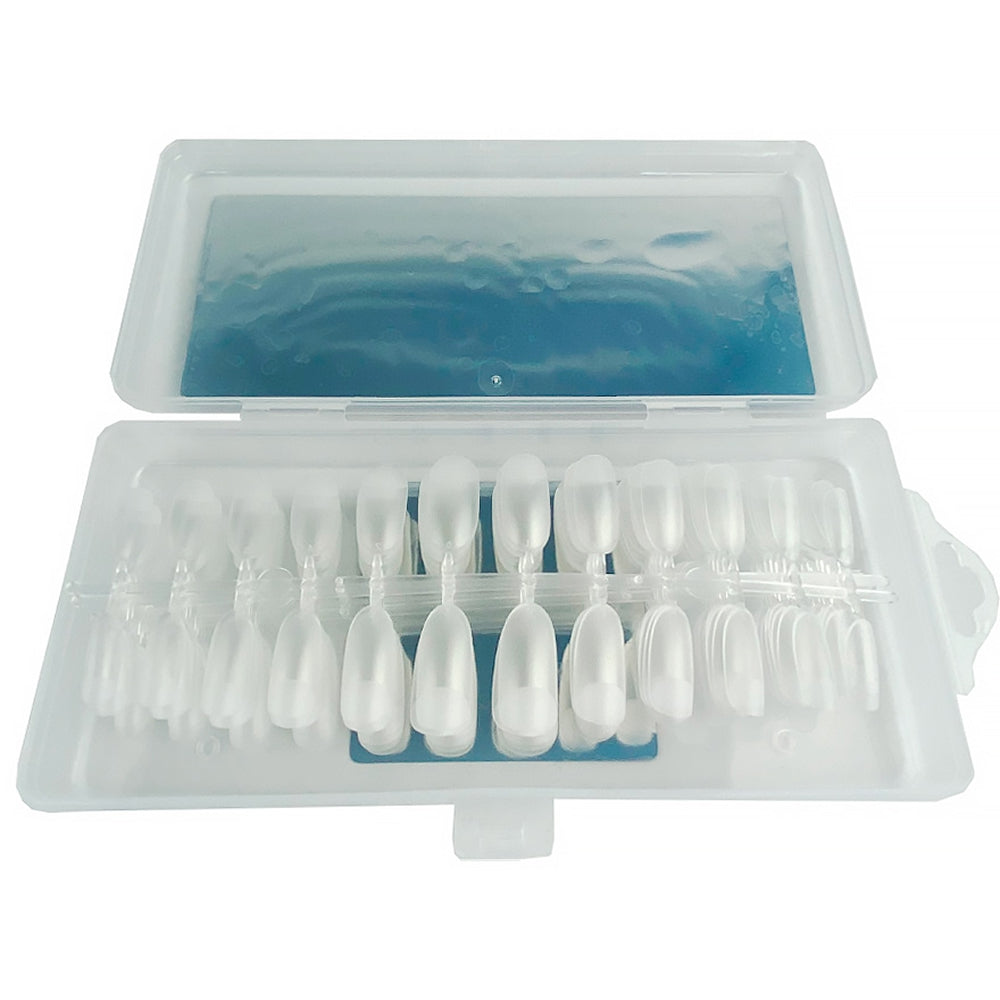 DNKa - Tips de Gel Profesionales para Uñas Ovaladas, 240 unidades