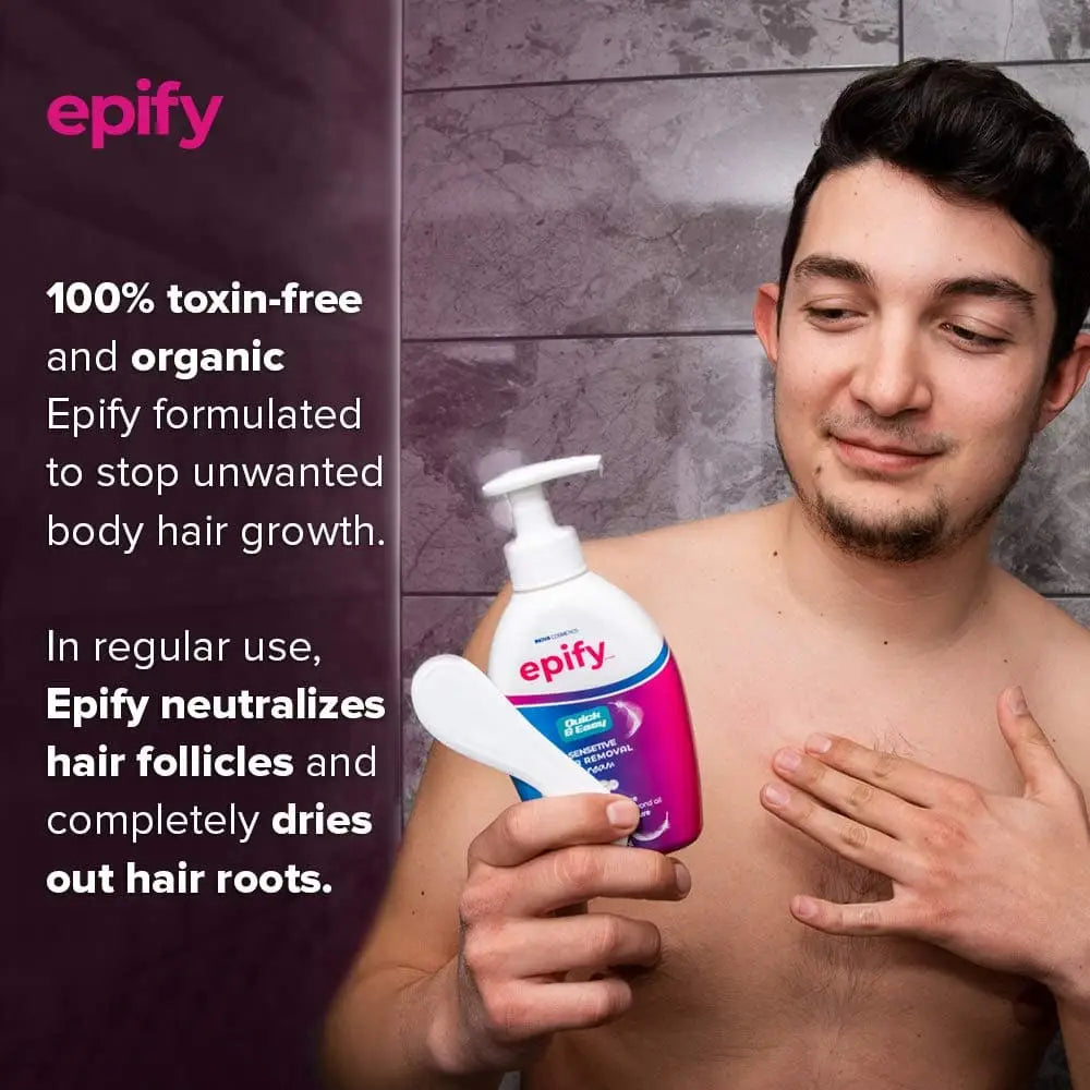 Crema depilatoria Epify 250 ml (paquete de 3)