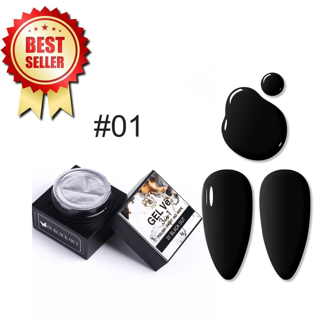 GEL Vẽ  - Black Out / 1pcs set (5g Each)
