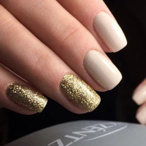 Luxio - Esmalte en gel Glitter Gold, 15ml