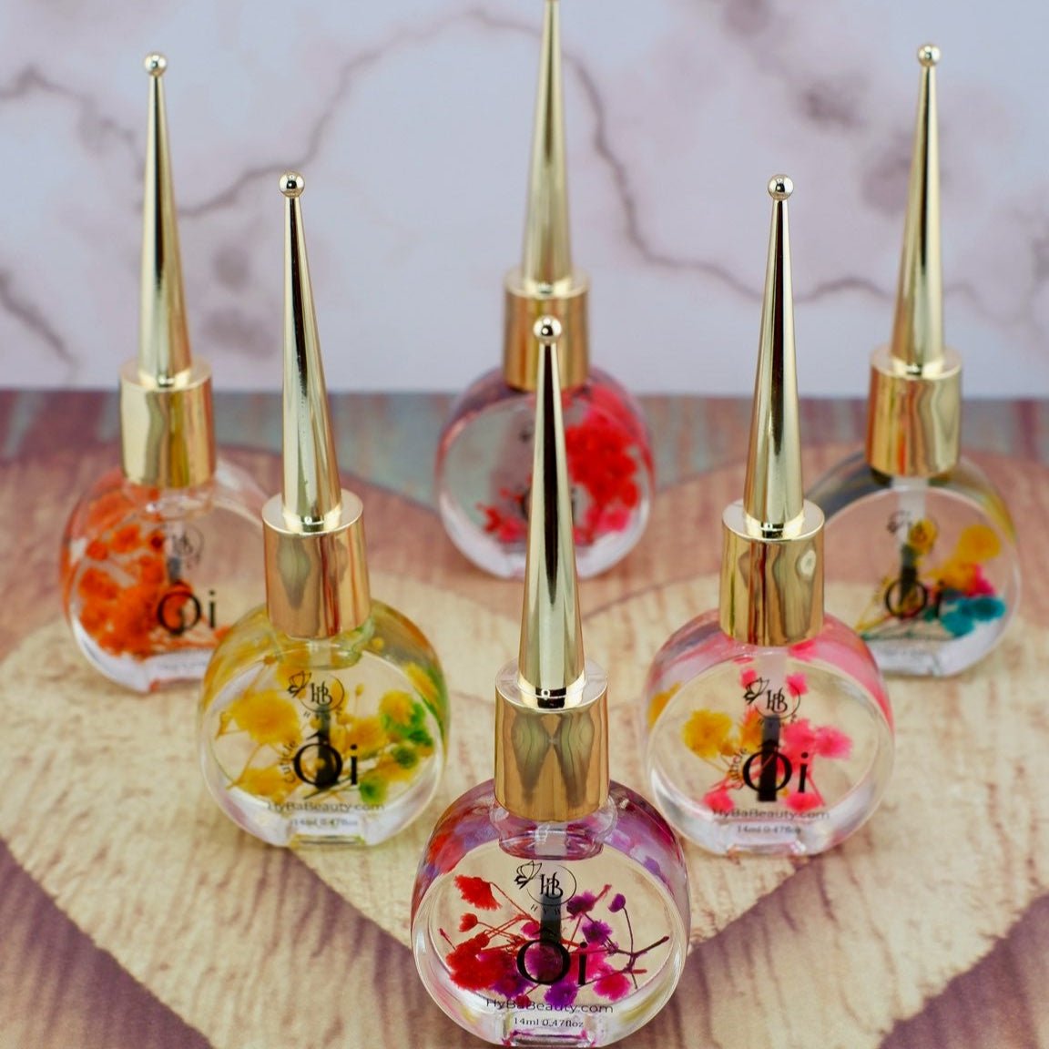 Essential Cuticle Oils Bundle Set - (Includes: 12 Scents / 12 Bottles)