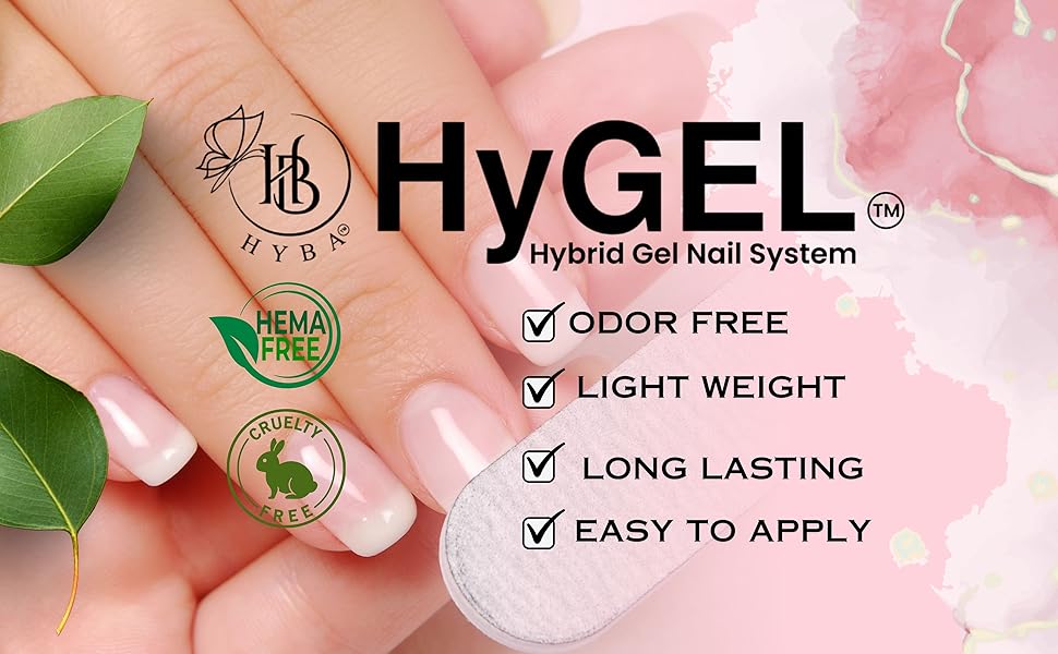 Esmalte de uñas profesional Hybrid Gel - HyGEL 60ml / #PF07 Hunny Bunny White