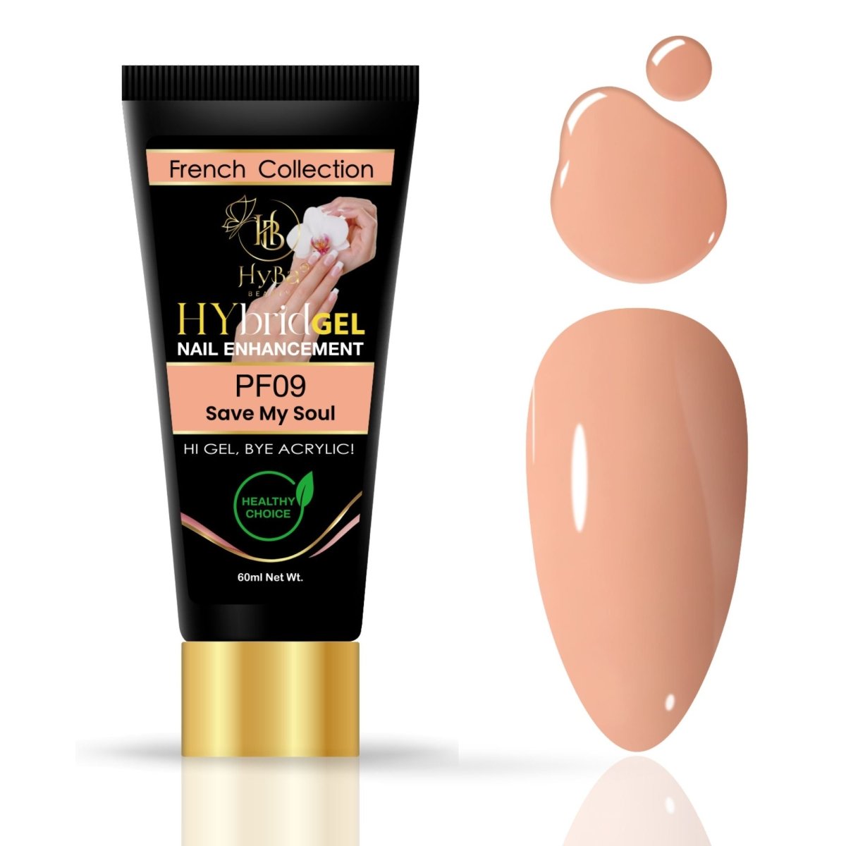 Hybrid Gel Professional Nail Polish - HyGEL 60ml / #PF09 Save My Soul