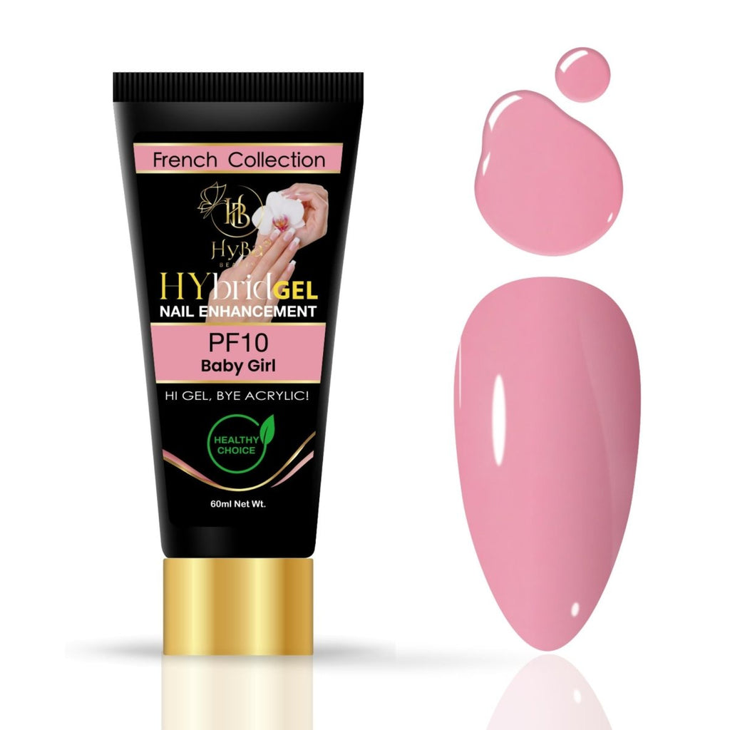 Esmalte de uñas profesional Hybrid Gel - HyGEL 60ml / #PF10 Rosa Baby Girl