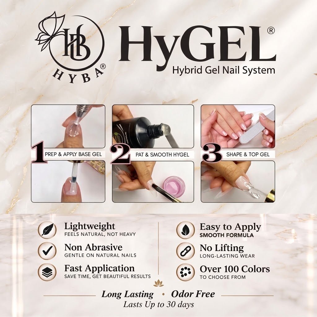 Hybrid Gel Professional Nail Polish - HyGEL 60ml / #PF07 Hunny Bunny White