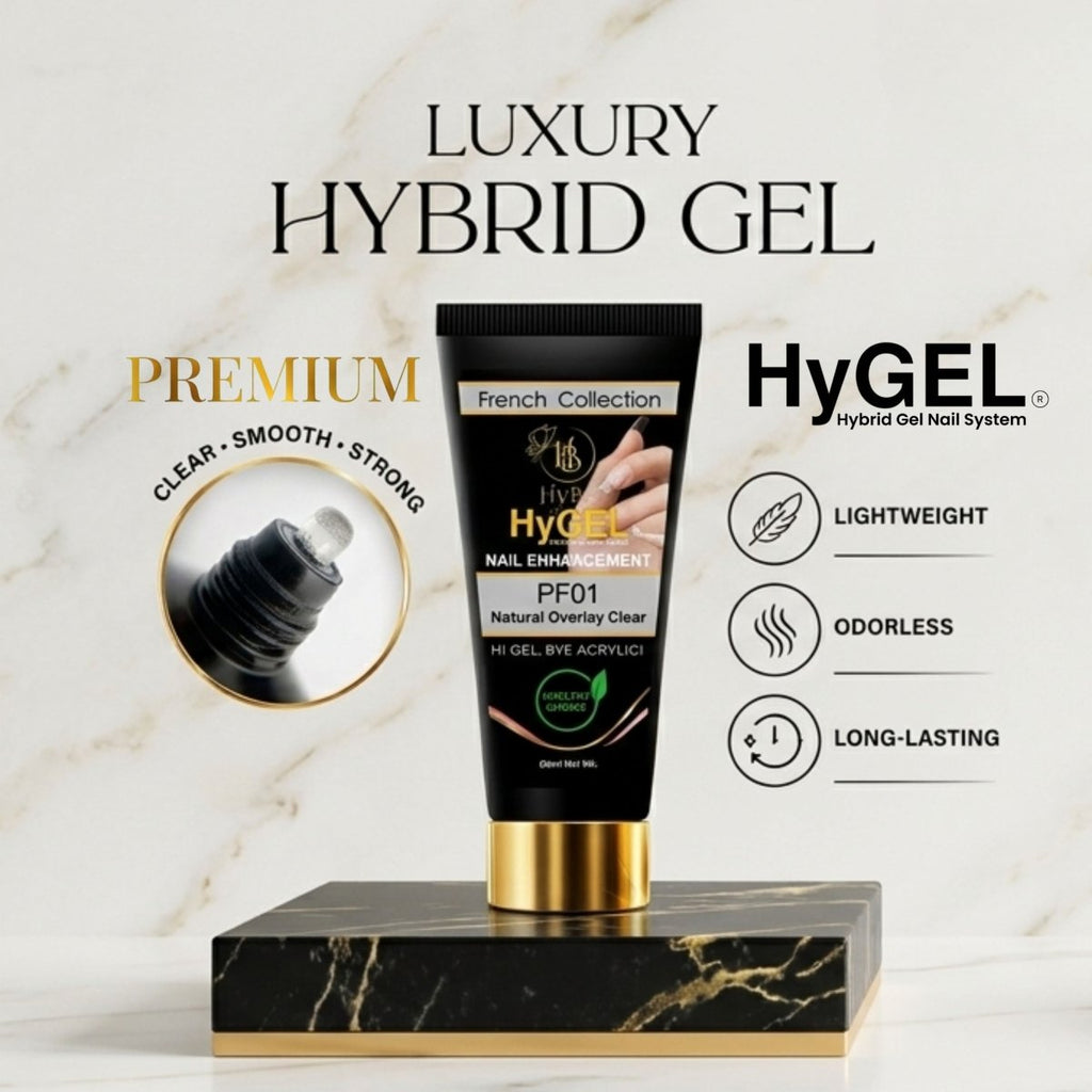 Gel híbrido - HyGEL 60ml / #PF01 Capa transparente natural