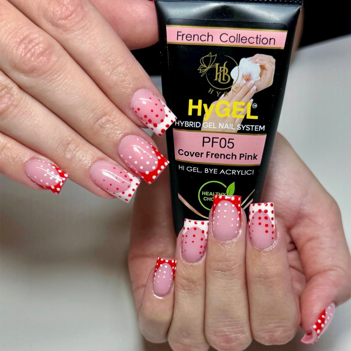 Hybrid Gel Professional Nail Polish - HyGEL 60ml / #PF05 Cover French Pink