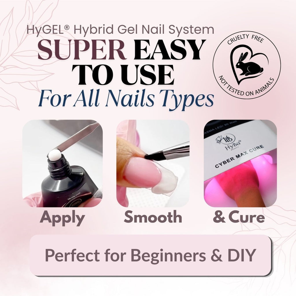 Hybrid Gel Professional Nail Polish - HyGEL 60ml / #PF03 American Ombre White