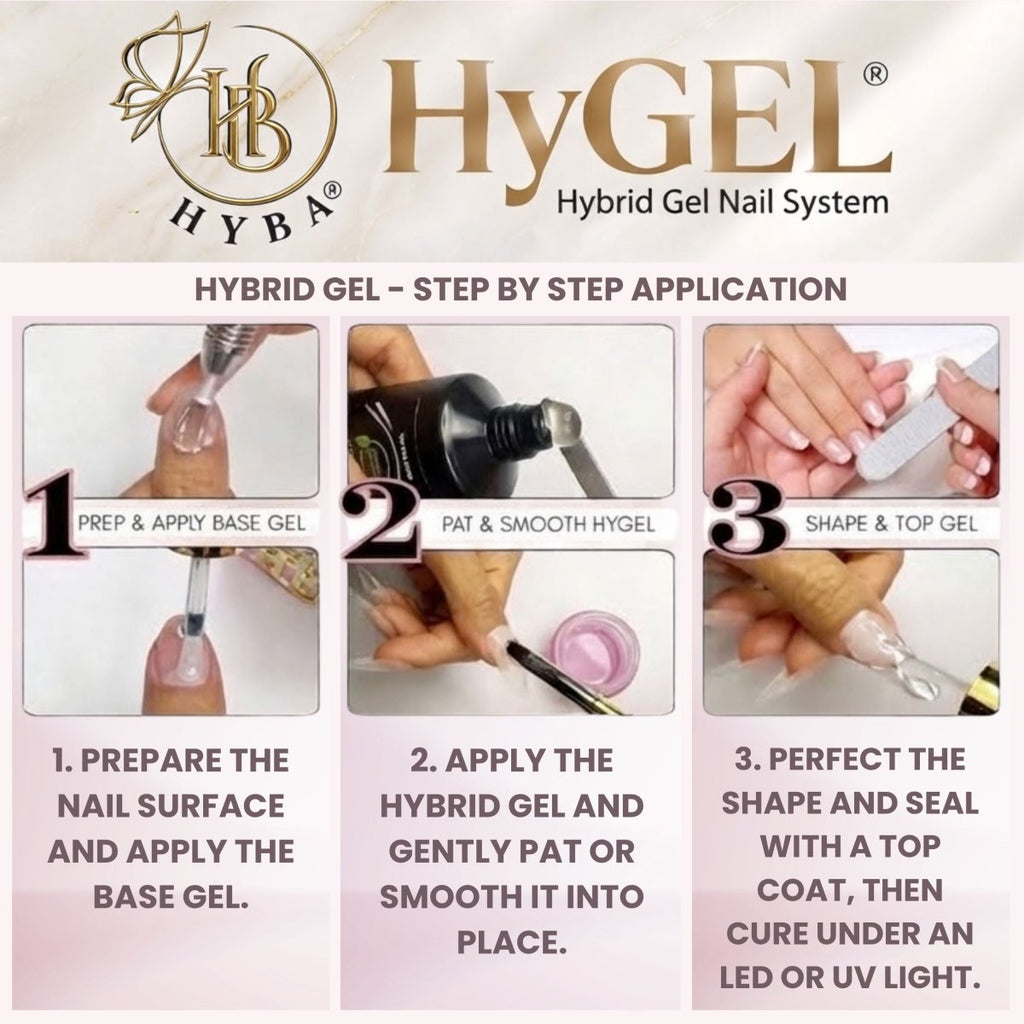 Esmalte de uñas profesional Hybrid Gel - HyGEL 60ml / #PF10 Rosa Baby Girl