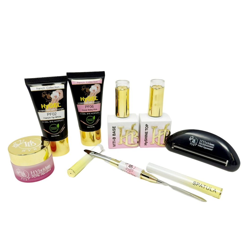 HyGEL® Hybrid DIY Home or Professional Gel Nail System - Ready Kit #2