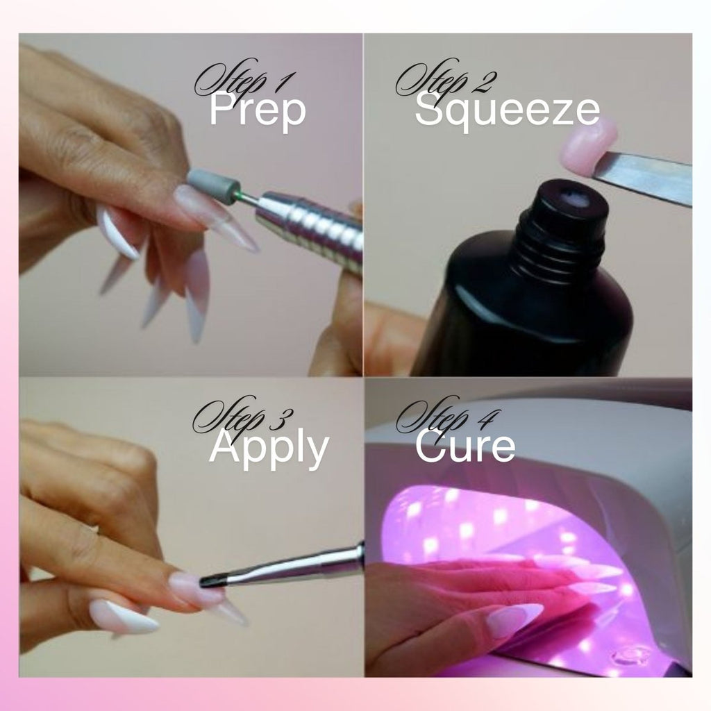 HyGEL® Hybrid DIY Home or Professional Gel Nail System - Ready Kit #2