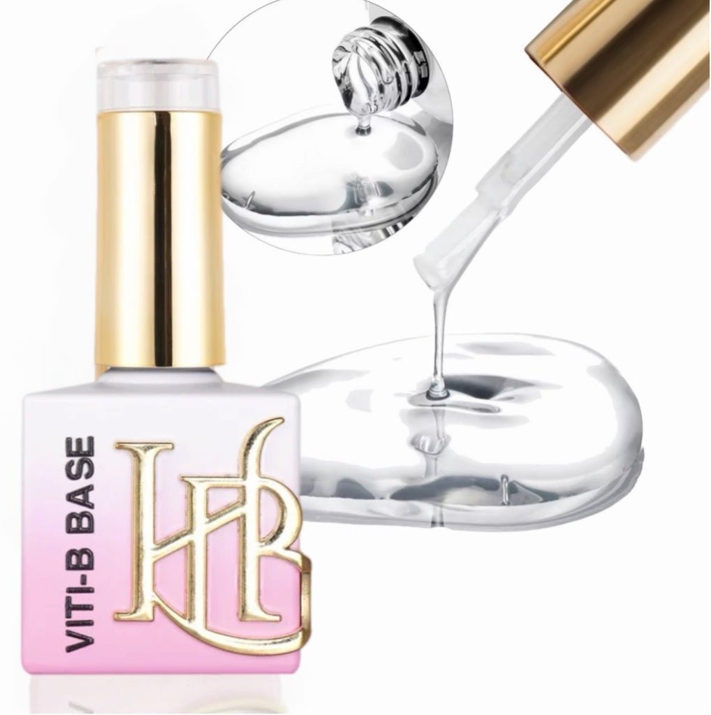 HyShine Top & Viti-B Base - Esmalte en gel - Oferta especial de 2 unidades