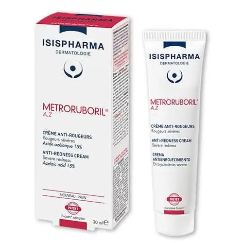 ISIS Pharma Metroruboril A.Z. Crema Antirojeces y Rosácea 30ml. Tratamiento para piel con rojeces severas