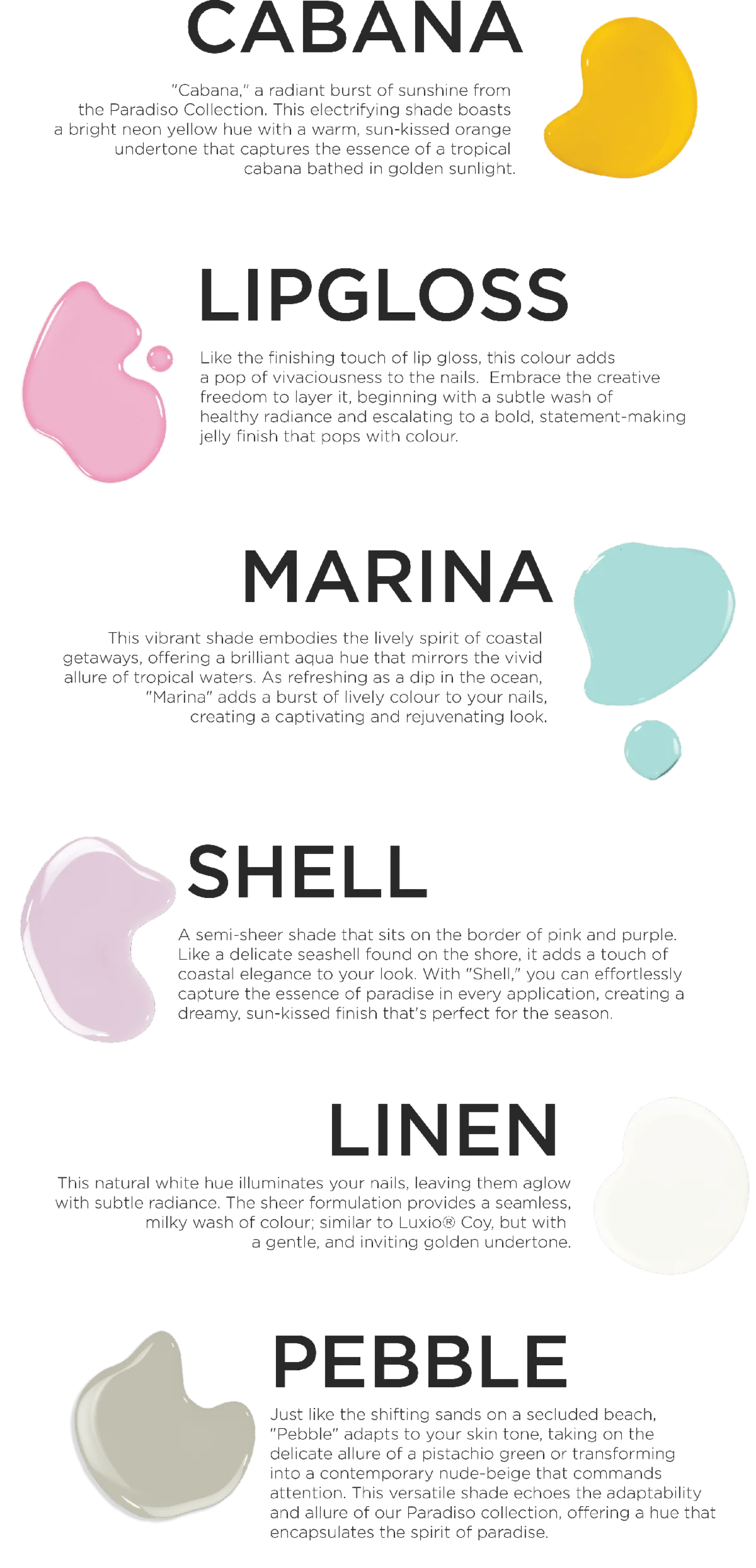 Luxio - Shell Gel Polish, 9ml / 15ml