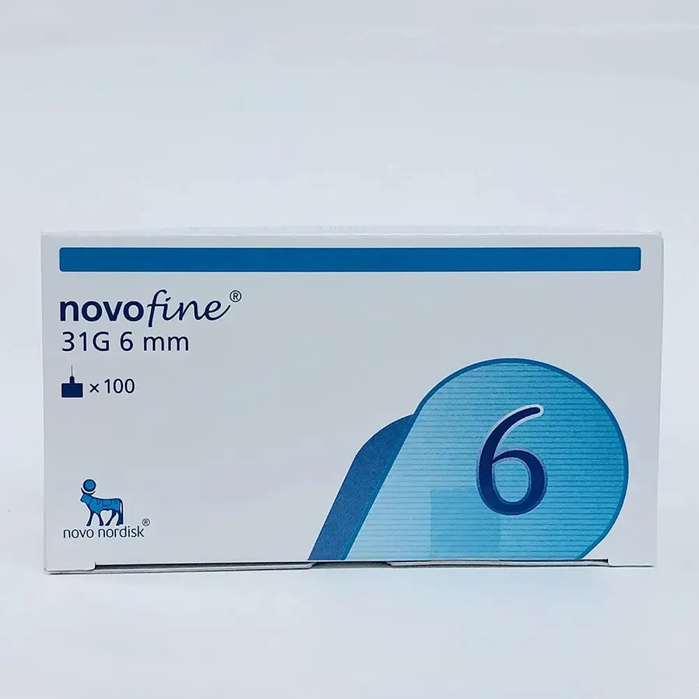 Agujas para pluma Novofine 6mm 31G