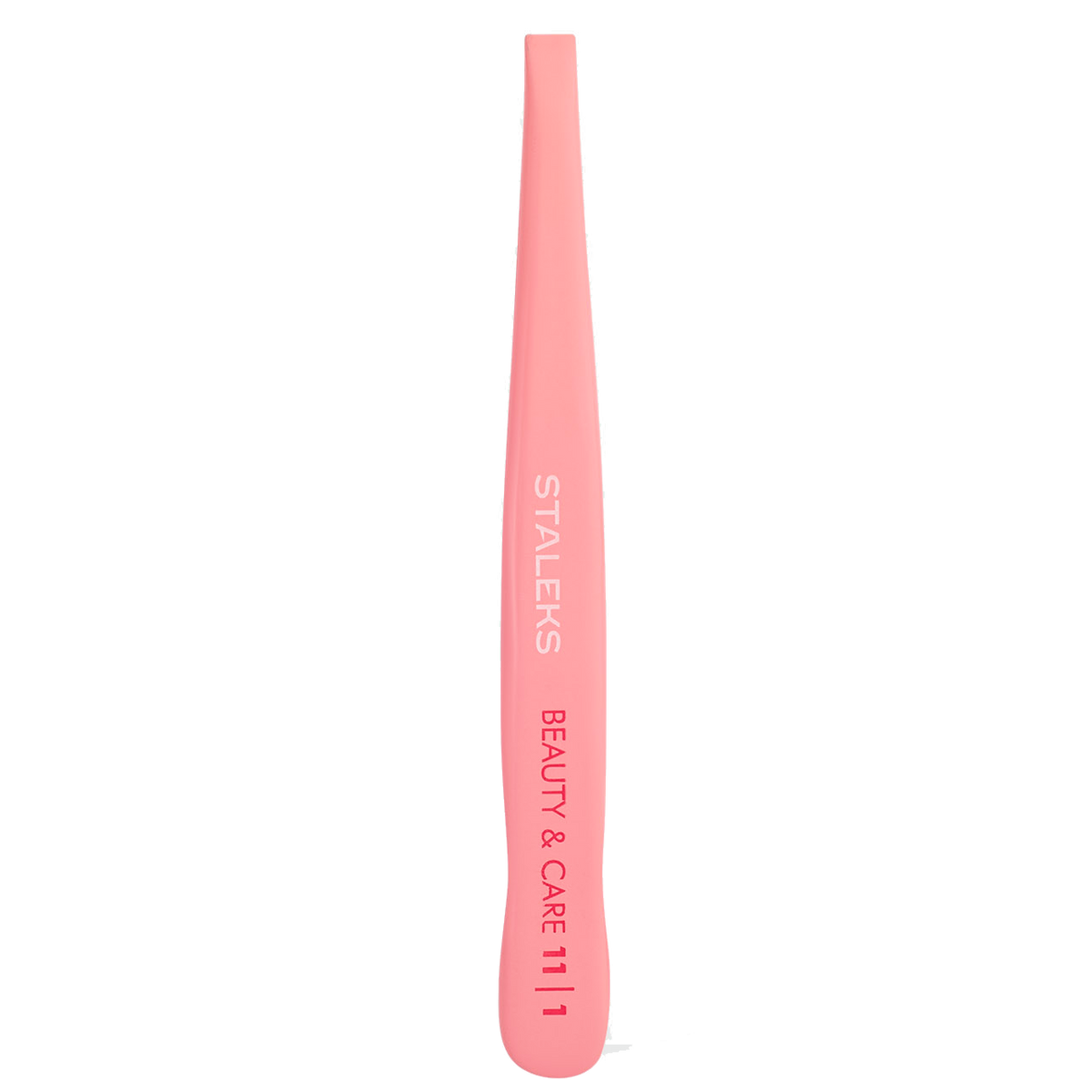 PINZAS PARA CEJAS STALEKS BEAUTY & CARE 11 TIPO 1, PUNTAS RECTAS ANCHAS, ROSA, TBC-11/1 - STALEKS™