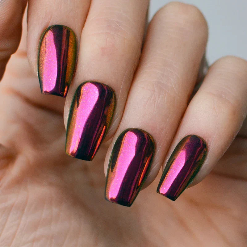 Pink Mask - Aurora Deco Powder #6