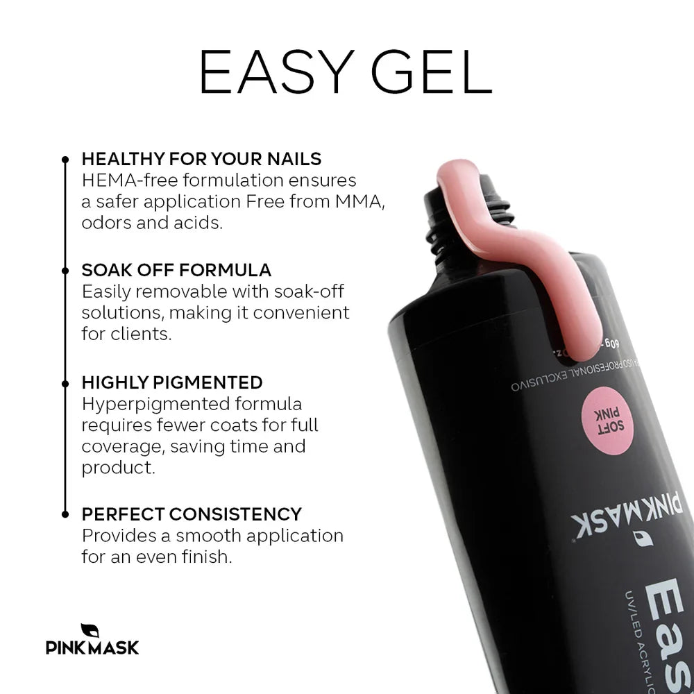 Máscara Rosa - Easy Gel Neutral, 30g / 60g