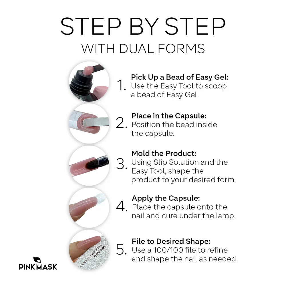 Pink Mask - Easy Gel Crystal, 60g