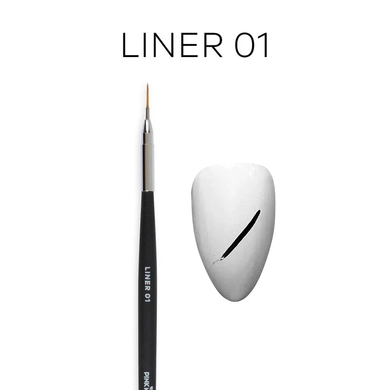 Pink Mask - Gel Brush Liner 01