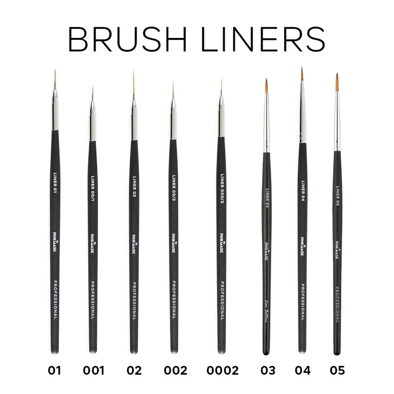 Pink Mask - Gel Brush Liner 01