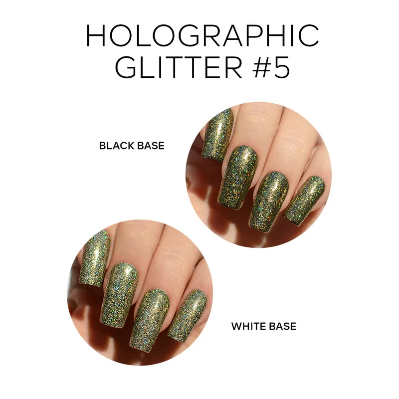 Máscara Rosa - Brillo Holográfico #5