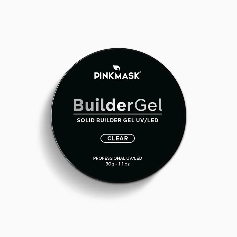 Pink Mask - Solid Builder Gel Clear