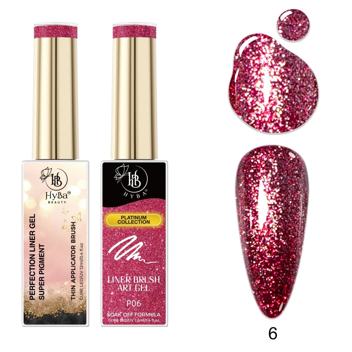 PLATINUM Liner Gel Box Set - 12 Colors