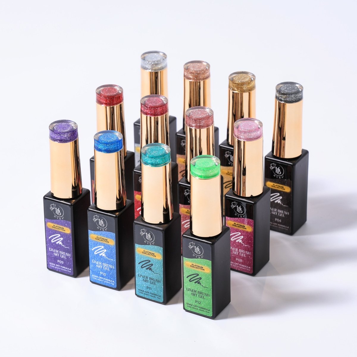 PLATINUM Liner Gel Box Set - 12 Colors