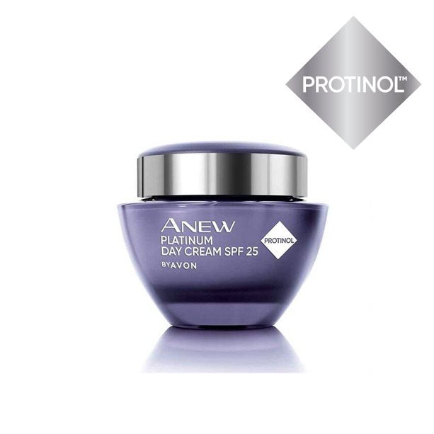 Crema Facial de Día Avon Anew Platinum con Efecto Lifting FPS 25 50ml