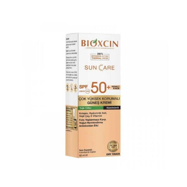 Bioxcin para piel muy seca, protección muy alta, hidratación antienvejecimiento intensiva, protector solar, 50 ml