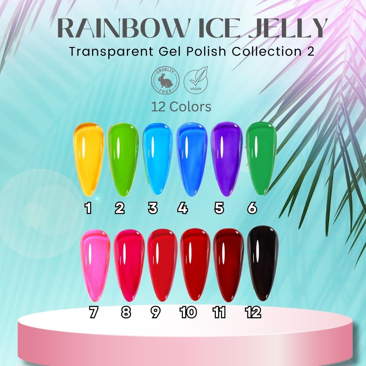 RAINBOW Ice Jelly Collection #2