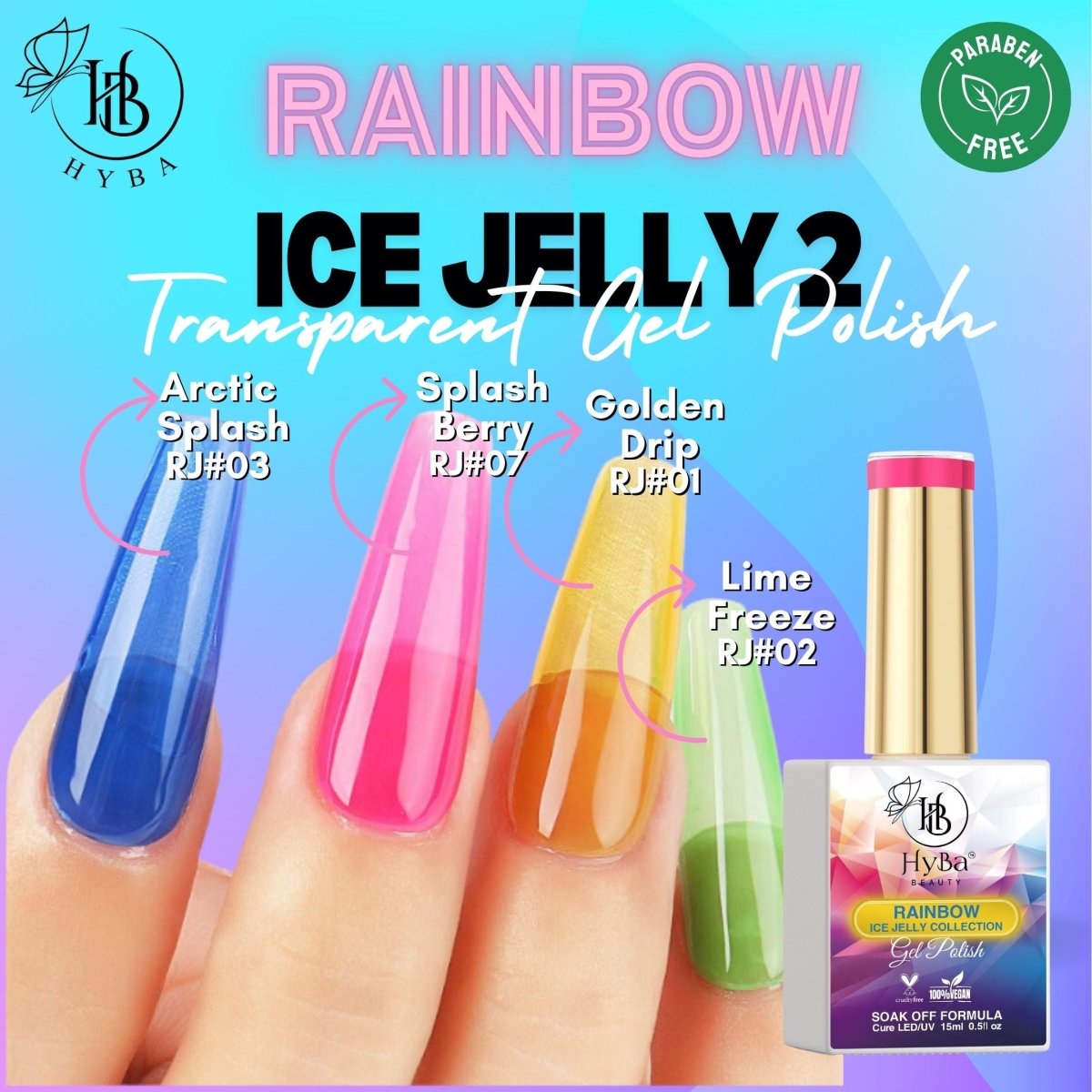 RAINBOW Ice Jelly Collection #2
