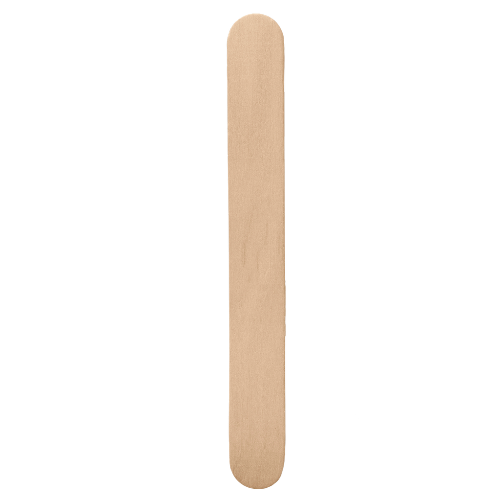 ESPÁTULA DE MADERA PARA CERA STALEKS PRO EXPERT 10 N.º 1, 100 UDS. DSW-10 - STALEKS™