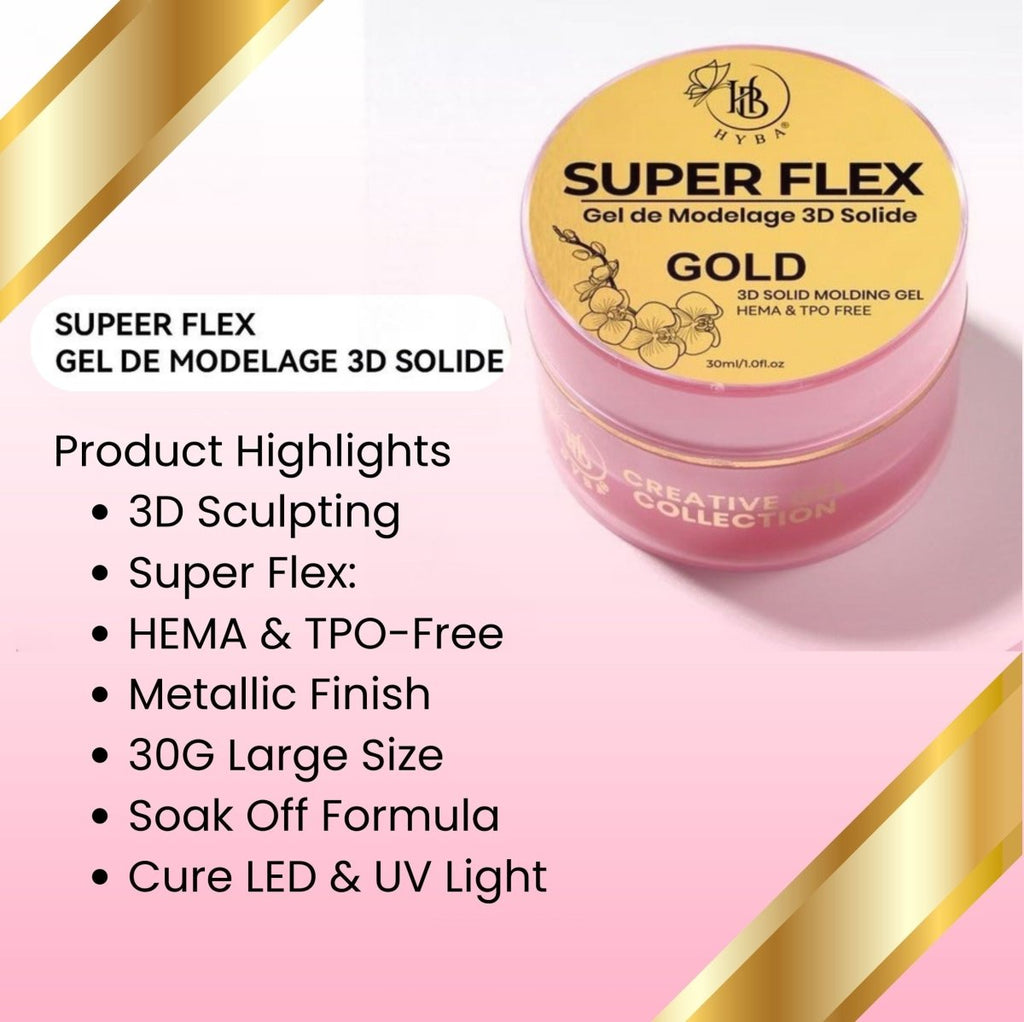 SUPER FLEX Molding Gel GOLD (30ml) #08