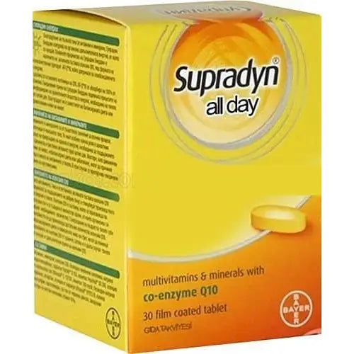 Supradyn All Day Multivitamínico-Mineral 30 comprimidos