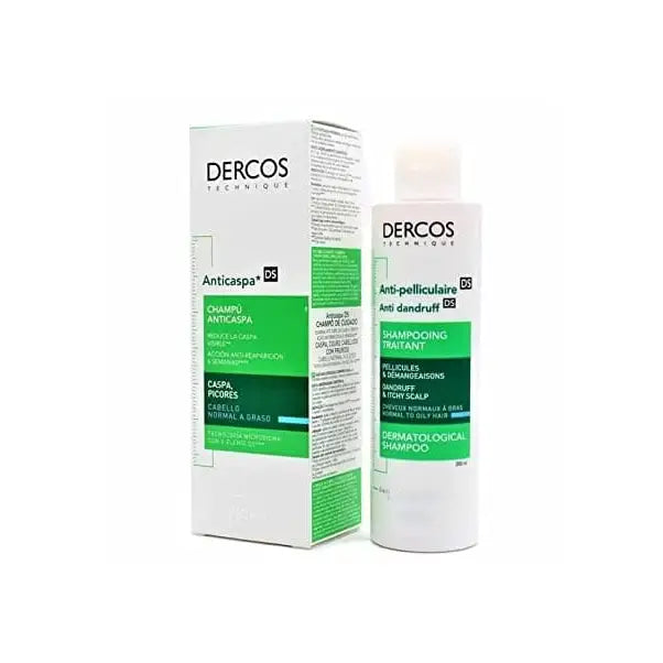 Champú anticaspa Vichy DERCOS DS para cabello de normal a graso 200 ml