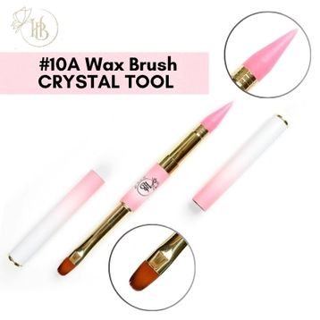 Wax BRUSH CRYSTAL TOOL Nail Art Brush #10A